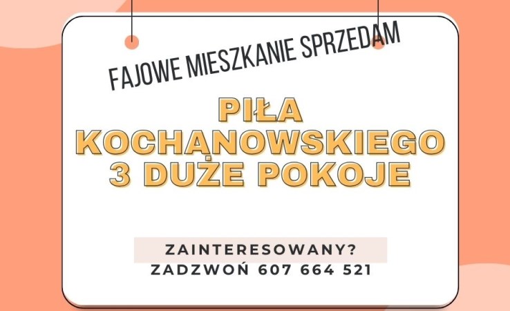 mieszkanie na sprzedaż - Piła, Górne