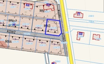 Linie zabudowy wg MPZP